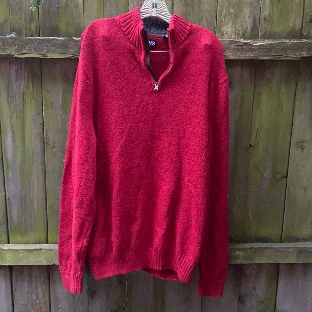Chaps red sweater sz. XXL